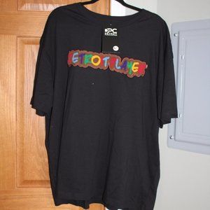 Detroit Player - Men's Black 2X Short Sleeve T-Shirt - NWT